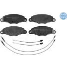 Meyle | Bremsbelagsatz, Scheibenbremse | 025 231 3518/W
