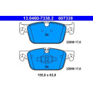 ATE 13.0460-7338.2 Bremsbelagsatz, Scheibenbremse ATE 13.0460-7338.2 Bremsbelagsatz, Scheibenbremse