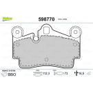 598770 Bremsbelagsatz, Scheibenbremse