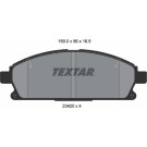 Textar | Bremsbelagsatz, Scheibenbremse | 2342004