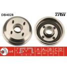 TRW | Bremstrommel | DB4028
