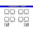 ATE 13.0460-0513.2 Zubehörsatz, Scheibenbremsbelag