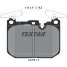 Textar | Bremsbelagsatz, Scheibenbremse | 2502801