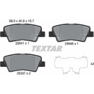 Textar Bremsbelagsatz, Scheibenbremse Q+ 2564701 Textar Bremsbelagsatz, Scheibenbremse Q+ 2564701