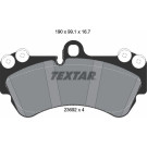 Textar | Bremsbelagsatz, Scheibenbremse | 2369281