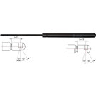 2 x METZGER Gasfeder, Koffer-/Laderaum | 2110503