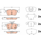 GDB2115 Bremsbelagsatz, Scheibenbremse GDB2115 Bremsbelagsatz, Scheibenbremse