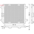 Denso | Kondensator, Klimaanlage | DCN02028