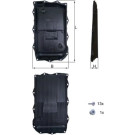 HX 184KIT Ölwanne, Automatikgetriebe HX 184KIT Ölwanne, Automatikgetriebe