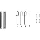 Hella | Zubehörsatz, Scheibenbremsbelag | 8DZ 355 202-411