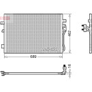 Denso | Kondensator, Klimaanlage | DCN09145