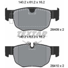 Textar Bremsbelagsatz, Scheibenbremse Q+ 2640901