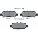 Textar | Bremsbelagsatz, Scheibenbremse | 2577801