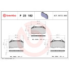 Brembo | Bremsbelagsatz, Scheibenbremse | P 23 182