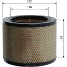 BOSCH F 026 400 316 Luftfilter BOSCH F 026 400 316 Luftfilter