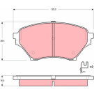 TRW | Bremsbelagsatz, Scheibenbremse | GDB3302