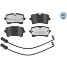 Meyle | Bremsbelagsatz, Scheibenbremse | 025 246 0617/PD