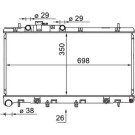 Mahle | Kühler, Motorkühlung | CR 1580 000S