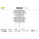 Valeo | Bremsbelagsatz, Scheibenbremse | 598945