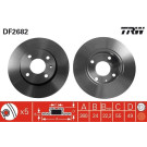 TRW | Bremsscheibe | DF2682
