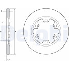 Delphi | Bremsscheibe | BG4680C