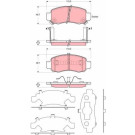 GDB3376 Bremsbelagsatz, Scheibenbremse