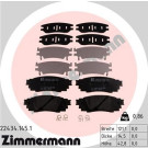 Zimmermann | Bremsbelagsatz, Scheibenbremse | 22434.145.1