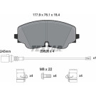 2062601 Bremsbelagsatz, Scheibenbremse
