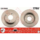 TRW | Bremsscheibe | DF4980
