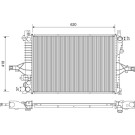 Valeo | Kühler, Motorkühlung | 701233