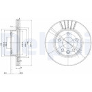 Delphi | Bremsscheibe | BG3417