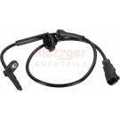 Metzger | Sensor, Raddrehzahl | 09001556