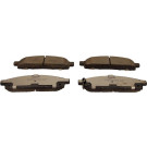 Bremsbelagsatz, Scheibenbremse QUARO SILVER CERAMIC QP7379C