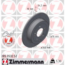 Zimmermann | Bremsscheibe | 285.3532.52