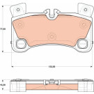 GDB1775 Bremsbelagsatz, Scheibenbremse GDB1775 Bremsbelagsatz, Scheibenbremse