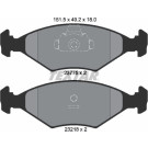 2377501 Bremsbelagsatz, Scheibenbremse