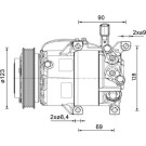 Mahle | Kompressor, Klimaanlage | ACP 1459 000P