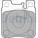 Delphi | Bremsbelagsatz, Scheibenbremse | LP841