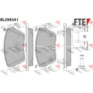 FTE | Bremsbelagsatz, Scheibenbremse | 9011229