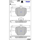Delphi Bremsbelagsatz, Scheibenbremse LP1863