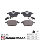 20676.200.1 Bremsbelagsatz, Scheibenbremse