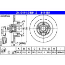 24.0111-0181.2 Bremsscheibe