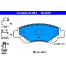 Bremsensatz, Scheibenbremse