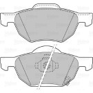 Valeo | Bremsbelagsatz, Scheibenbremse | 301824 Valeo | Bremsbelagsatz, Scheibenbremse | 301824