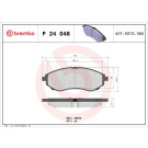 Brembo | Bremsbelagsatz, Scheibenbremse | P 24 048