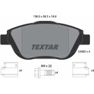 Textar | Bremsbelagsatz, Scheibenbremse | 2488301