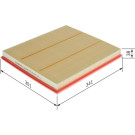 BOSCH F 026 400 373 Luftfilter