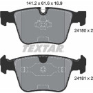 Textar | Bremsbelagsatz, Scheibenbremse | 2418001