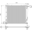 701375 Kühler, Motorkühlung