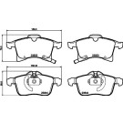 Hella Pagid | Bremsbelagsatz, Scheibenbremse | 8DB 355 009-221